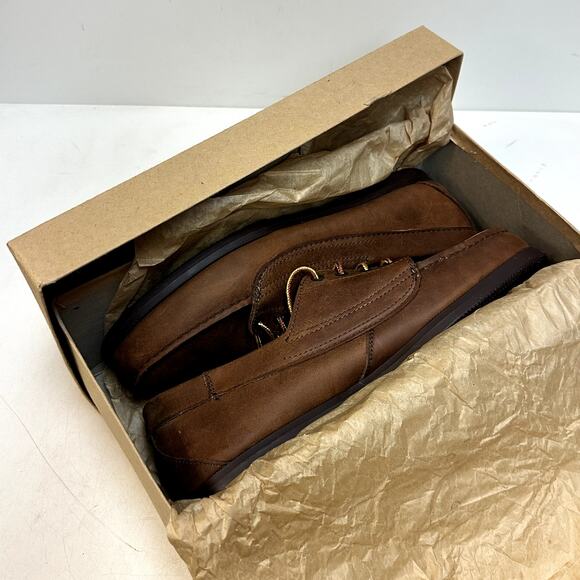 NIB NOS Rancourt & Co. x Polo Ralph Lauren Sportsman Tie Moc VTG RARE USA 11 D main image 13